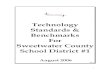 Technology Standards & Benchmarks For Sweetwater County School