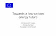 Towards a low-carbon energy future