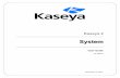 SSyysstteemm - IT Systems Management Software | Kaseya