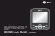 KS360 User Guide - O2 | Mobile Phones, Mobile Broadband and Sim