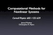 Computational Methods for Nonlinear Systems - Cornell University