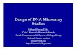 Design of DNA Microarray Studies