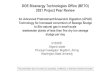 DOE Bioenergy Technologies Office (BETO) 2021 Project …...DOE Bioenergy Technologies Office (BETO) 2021 Project Peer Review An Advanced Pretreatment/Anaerobic Digestion (APAD) Technology