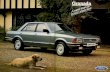 Ford Cars '84 - Ford Granada II - Wielka Brytania - 1984...102 GRANADA Ford's formula for the executive express that delights drivers and pampers passengers Designing a new is about