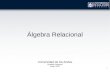 Álgebra Relacional - codecompiling.net · 2012. 12. 25. · Cálculo Relacional de Tuplas Es un lenguaje de consulta formal que permite expresar las consultas a partir de fórmulas