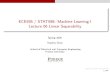 ECE595 / STAT598: Machine Learning I Lecture 06 Linear … · 2020. 1. 30. · c Stanley Chan 2020. All Rights Reserved. ECE595 / STAT598: Machine Learning I Lecture 06 Linear Separability