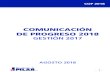 COMUNICACIÓN DE PROGRESO 2018€¦ · 12 COP 2018 Informe de Progreso 2017 En el año 2017 Manufactura de Pilar, como los años anteriores, priorizó las acciones y el apoyo en educación,