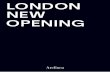 LONDON NEW OPENING...28 LONDON NEW OPENING Italia isola e basi in Armour nero, maniglia integrata Italia Nickel Perla, piano con invaso Artusi h 12 cm in acciaio inox, piano cottura