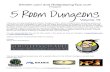 Present 5 Room Dungeons - Role Playing Tipsroleplayingtips.com/downloads/5RoomDungeons_Vol15.pdfDungeon entries had to follow the 5 Room Dungeon template, which is provided at the