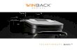 TECARTHERAPY- · 2018. 11. 14. · 4 5 WINBACK The / tecarthera P y WINBACK / bac K3S TECARTHERAPY your accelerated rehabilitation WINBACK brings a revolutionary evolution in the