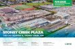 STONEY CREEK PLAZA · 2019. 9. 28. · Stoney Creek Plaza –Leasing Plan –Option 1 Note: All numbers are approximate and subject to survey confirmation Unit 3 2,400ft2 Unit 5 1,890ft2