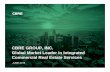 CBRE GROUP, INC. Global Market Leader in Integrated ... · THE GLOBAL MARKET LEADER CBRE is the premier global provider of integrated services to commercial real estate investors