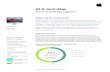 21.5-inch iMac Environmental Report - Apple · 2017. 6. 5. · Energy Efficiency Because one of the largest portions of product-related greenhouse gas emissions results from actual