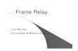 Frame Relaymaterias.fi.uba.ar/6621/material/framerelay/framerelay... · 2002. 10. 8. · Controla el direccionamiento global. 35 LMI ... T1 Tiempo Port Kb Archivo Pequeño Archivo