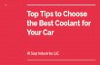 Top Tips to Choose the Best Coolant for Your Car