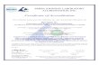 Certificate of Accreditation · 2019. 6. 28. · ISO/IEC 17025:2017 This accreditation demonstrates technical competence for a defined scope and the operation of a laboratory quality