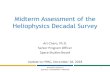 Midterm Assessment of the Heliophysics Decadal Survey
