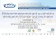 Efficiency improvement and sustainability development in ...