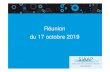 Réunion du 17 octobre 2019 - SIAAP