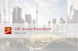 CIBC Investor Presentation