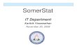 SomerStat - Gov Innovator