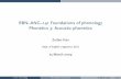 BBN--ANG--141 Foundations of phonology Phonetics 3 ...