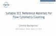 Suitable SCC Reference Materials for Flow Cytometry Counting