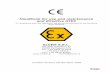 Handbook for use and maintenance and directive ATEX