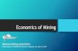 Economics of Mining - PNWER