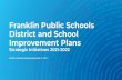 Strategic Initiatives 2021-2022 Improvement Plans