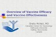 Overview of Vaccine Efficacy and Vaccine Effectiveness