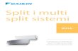 Split i multi split sistemi - Airsun.com.mk