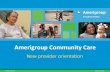 Amerigroup Community Care