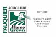 Fauquier County Farm Product And Services Directory