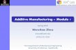 Additive Manufacturing Module 7 - WPMU DEV