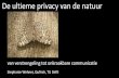 De ultieme privacy van de natuur van verstrengeling tot ...
