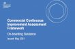 Framework Improvement Assessment Commercial Continuous