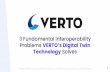 Technology Solves Problems VERTO’s Digital Twin 3 ...