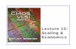 Lecture 15: Scaling & Economics