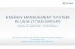 ENERGY MANAGEMENT SYSTEM IN USJE (TITAN GROUP)