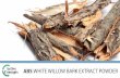 10229 ABS White Willow Bark Extract Powder