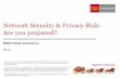 Network Security & Privacy Risk: Are you prepared?