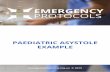 PAEDIATRIC ASYSTOLE EXAMPLE - Emergency Protocols