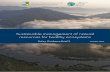 Sustainable management of natural resources for healthy ...