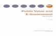 Public Value and E-Government