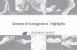 Scheme of Arrangement - Highlights - Sundaram Finance