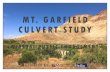 MT. GARFIELD CULVERT STUDY - codot