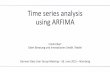 Time series analysis using ARFIMA - Stata