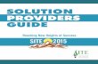 SOLUTION PROVIDERS GUIDE - Insurance Trainers