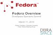 DuraSpace Sponsors Summit Fedora Overview